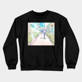 Furina and Neuvillette Stroll Around Town v.2 | Genshin Impact Crewneck Sweatshirt